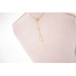 Halskette Pénélope Angèle Goldfarben