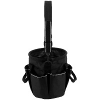 Putzzeugtasche mit mehreren Taschen Riding World Schwarz