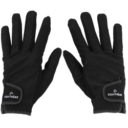 Equithème Savage Handschuhe Schwarz Equithème Savage Handschuhe Schwarz