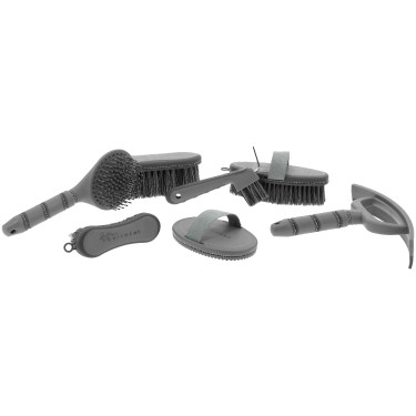 Huffkratzer Je t’aime Equithème Strass Grau