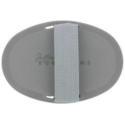 Kardätsche Ich liebe dich Equithème Strass Grau