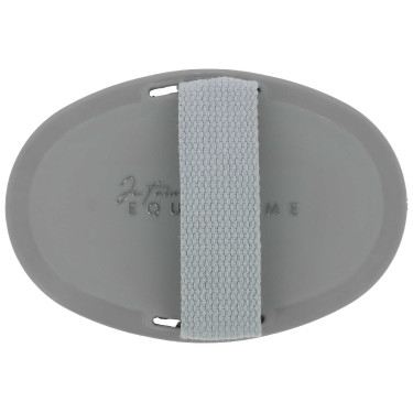 Kardätsche Ich liebe dich Equithème Strass Grau