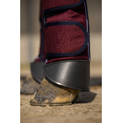 Transportgamaschen Equithème Tyrex 1200D Verstärkt Bordeaux