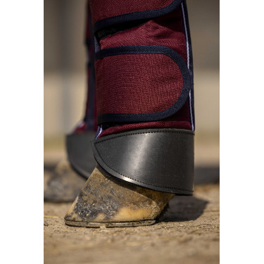 Transportgamaschen Equithème Tyrex 1200D Verstärkt Bordeaux