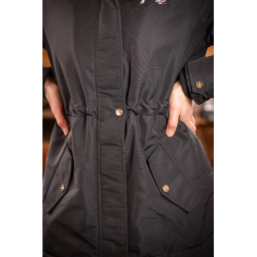 Parka Pénélope Mega Lyon Schwarz