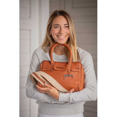 Handtasche Pénélope Maëlys PM Cognac Braun
