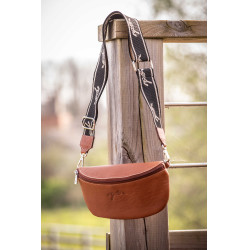 Gürteltasche Pénélope Smile Cognac Braun