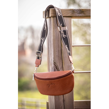 Gürteltasche Pénélope Smile Cognac Braun