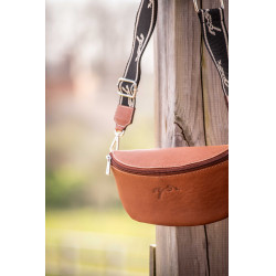 Gürteltasche Pénélope Smile Cognac Braun