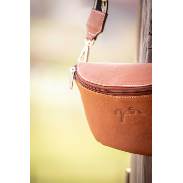 Gürteltasche Pénélope Smile Cognac Braun