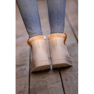 Gefütterte Pénélope-Stiefel Gletschergrau