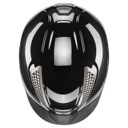 Uvex Perfexxion III Reithelm Glänzend Schwarz