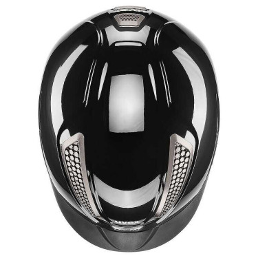 Uvex Perfexxion III Reithelm Glänzend Schwarz