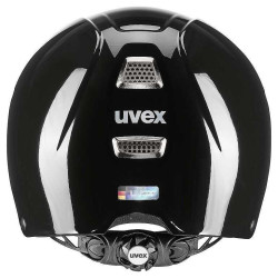 Uvex Perfexxion III Reithelm Glänzend Schwarz