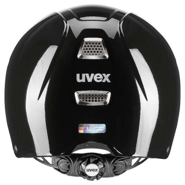 Uvex Perfexxion III Reithelm Glänzend Schwarz