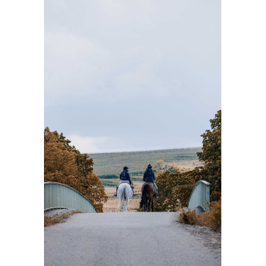 Parka Equithème Originals Maguy Marine Marineblau