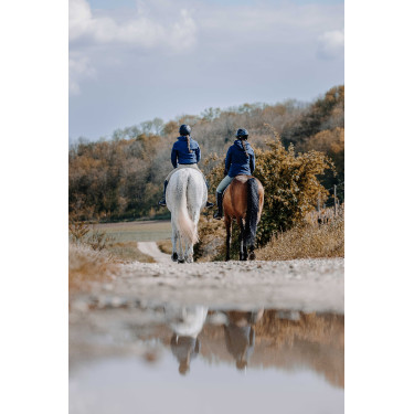 Parka Equithème Originals Maguy Marine Marineblau