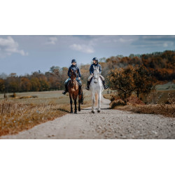 Parka Equithème Originals Maguy Marine Marineblau