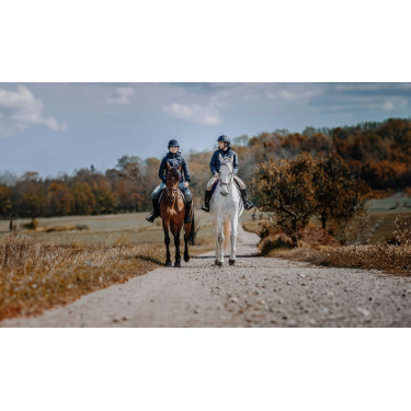 Parka Equithème Originals Maguy Marine Marineblau