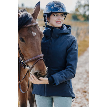 Parka Equithème Originals Maguy Marine Marineblau