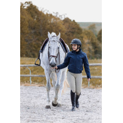 Kurzblouson Equithème Originals Alina Marine Marineblau Kurzblouson Equithème Originals Alina Marine Marineblau