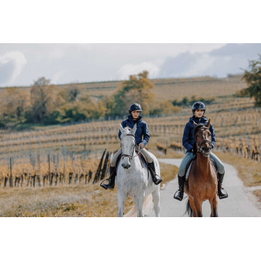 Kurzblouson Equithème Originals Alina Marine Marineblau Kurzblouson Equithème Originals Alina Marine Marineblau