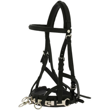 Arbeitskappzaum Norton Schwarz