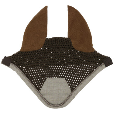 Fliegenhaube Equithème Chic Braun Fliegenhaube Equithème Chic Braun