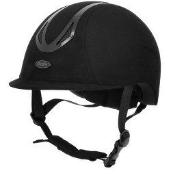 Choplin Aero Samt Helm Schwarz / glänzend Choplin Aero Samt Helm Schwarz / glänzend