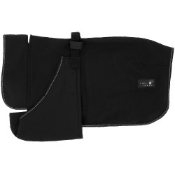 Hundedecke Equithème Softshell Schwarz
