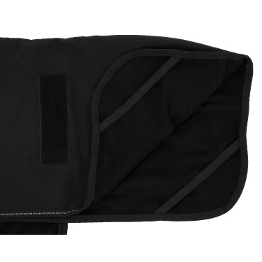 Hundedecke Equithème Softshell Schwarz