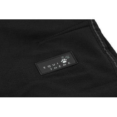 Hundedecke Equithème Softshell Schwarz