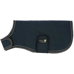 Hundedecke Equithème TYREX 600D Blau / Grau