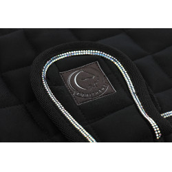 Hundedecke Ich liebe dich Equithème Schwarz Hundedecke Ich liebe dich Equithème Schwarz