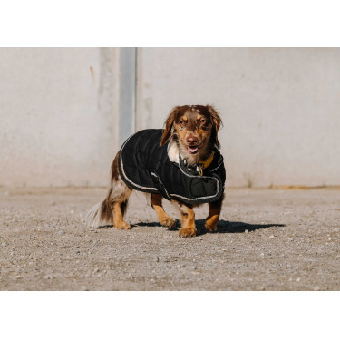 Hundedecke Ich liebe dich Equithème Schwarz Hundedecke Ich liebe dich Equithème Schwarz