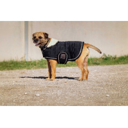 Hundedecke Ich liebe dich Equithème Schwarz Hundedecke Ich liebe dich Equithème Schwarz