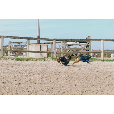 Fleece-Hundemantel Equithème Marine Marineblau Fleece-Hundemantel Equithème Marine Marineblau