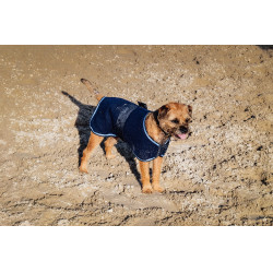 Fleece-Hundemantel Equithème Marine Marineblau Fleece-Hundemantel Equithème Marine Marineblau