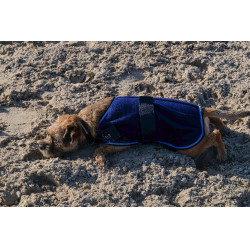 Fleece-Hundemantel Equithème Marine Marineblau Fleece-Hundemantel Equithème Marine Marineblau