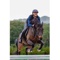 Beheizbare Weste Equithème Charlie Schwarz