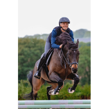 Beheizbare Weste Equithème Charlie Schwarz