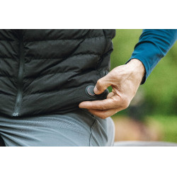 Beheizbare Weste Equithème Charlie Schwarz