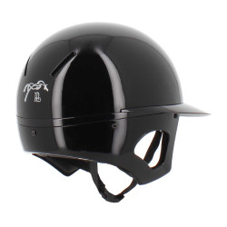 Helm Pénélope langer Visier Glänzend Schwarz