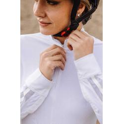 Polo Equithème Estoril Weiß Weiß Polo Equithème Estoril Weiß Weiß