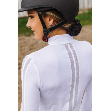 Polo Equithème Estoril Weiß Weiß Polo Equithème Estoril Weiß Weiß