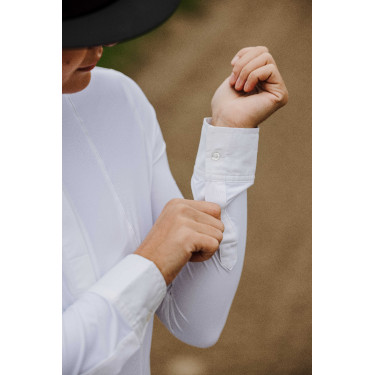 Hemd Equithème Julie Weiß Wei&szlig;