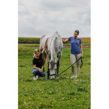 T-Shirt Ich liebe dich Equithème Rosalie Violett Lila T-Shirt Ich liebe dich Equithème Rosalie Violett Lila