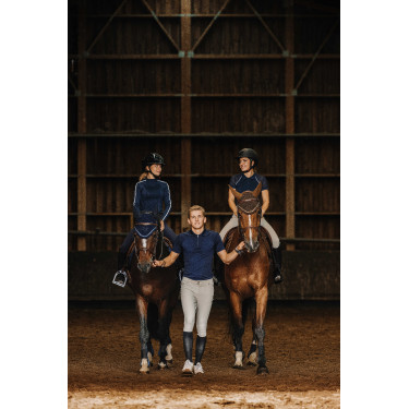 Equithème Originals Mélodie T-Shirt Marine Marineblau Equithème Originals Mélodie T-Shirt Marine Marineblau