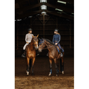 Equithème Originals Mélodie T-Shirt Marine Marineblau Equithème Originals Mélodie T-Shirt Marine Marineblau