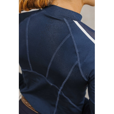 Equithème Originals Mélodie T-Shirt Marine Marineblau Equithème Originals Mélodie T-Shirt Marine Marineblau